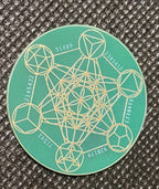 30 mm Discs – Blume des Lebens & Metatron – Sparset