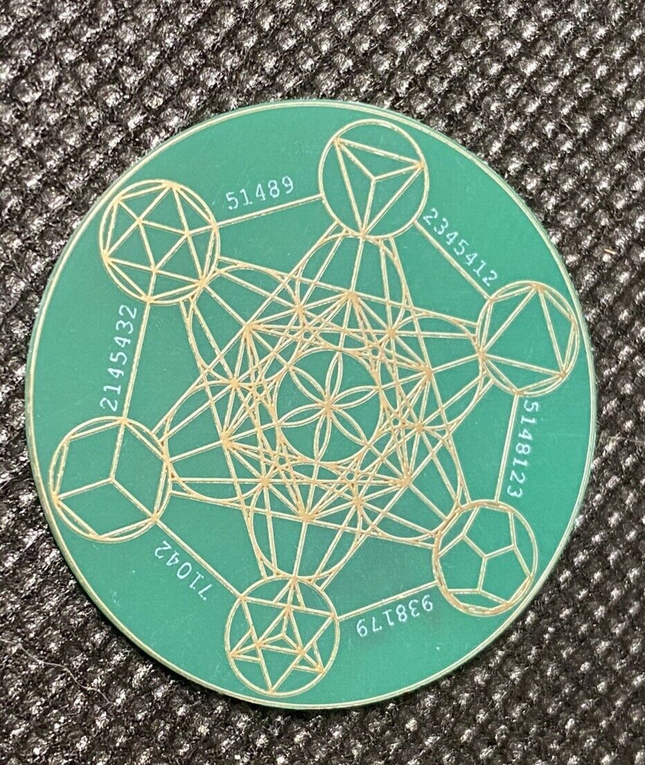 30 mm Discs – Blume des Lebens & Metatron – Sparset