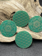 30 mm Discs – Blume des Lebens & Metatron – Sparset