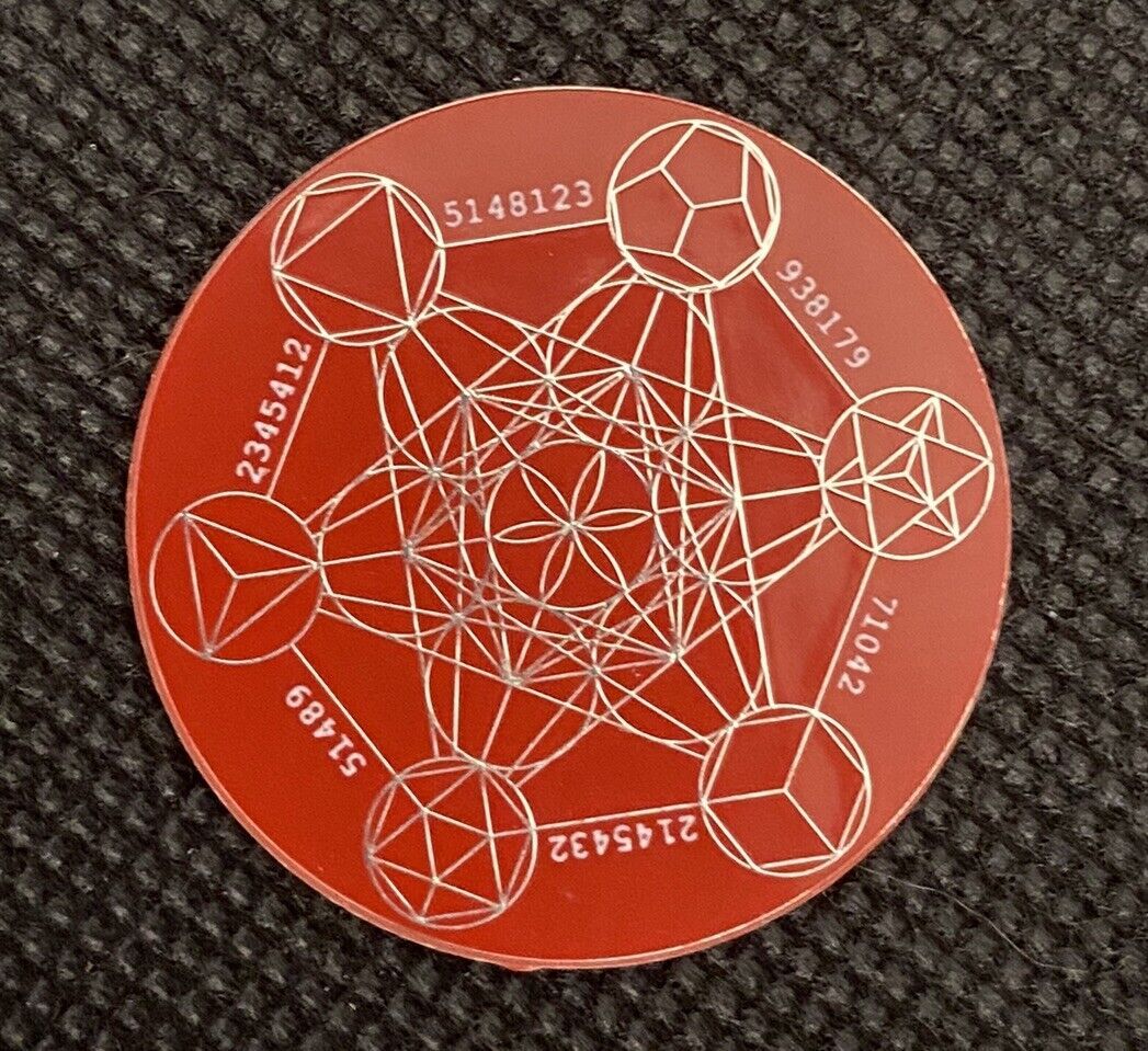 30 mm Discs – Blume des Lebens & Metatron – Sparset