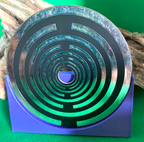 90 mm Disc – Lakhovsky MWO – 12-mm-Loch / zinnlegiert / schwarz – Produktansicht 1