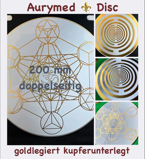200 mm Disc – Lakhovsky MWO + Metatron – weiß – Produktansicht 1
