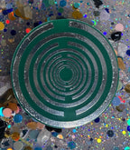 35 mm Disc 7er-Set – Lakhovsky MWO – zinnlegiert / waldgrün / grün – Produktansicht 3