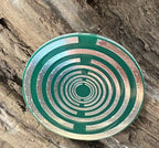 35 mm Disc 7er-Set – Lakhovsky MWO – zinnlegiert / waldgrün / grün – Produktansicht 6