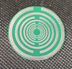 35 mm Disc 7er-Set – Lakhovsky MWO – zinnlegiert / waldgrün / grün – Produktansicht 7