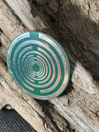 35 mm Disc 7er-Set – Lakhovsky MWO – zinnlegiert / waldgrün / grün – Produktansicht 5