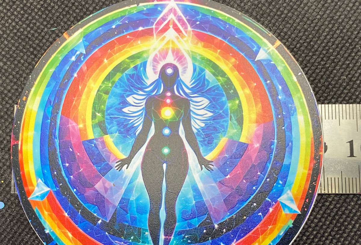 90 mm Disc 2er-Set – Lotus & Chakra – goldlegiert – Bild 12