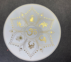 90 mm Disc 2er-Set – Lotus & Chakra – goldlegiert – Bild 3