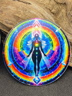 90 mm Disc 2er-Set – Lotus & Chakra – goldlegiert – Bild 10