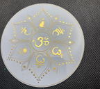 90 mm Disc 2er-Set – Lotus & Chakra – goldlegiert – Bild 11