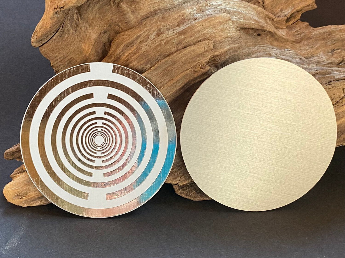 69 mm Disc – ALU Lakhovsky MWOTesla Schwingkreis Oszillator Scheibe – Produktansicht 1