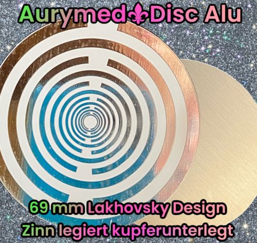 69 mm Disc – ALU Lakhovsky MWOTesla Schwingkreis Oszillator Scheibe – Produktansicht 1