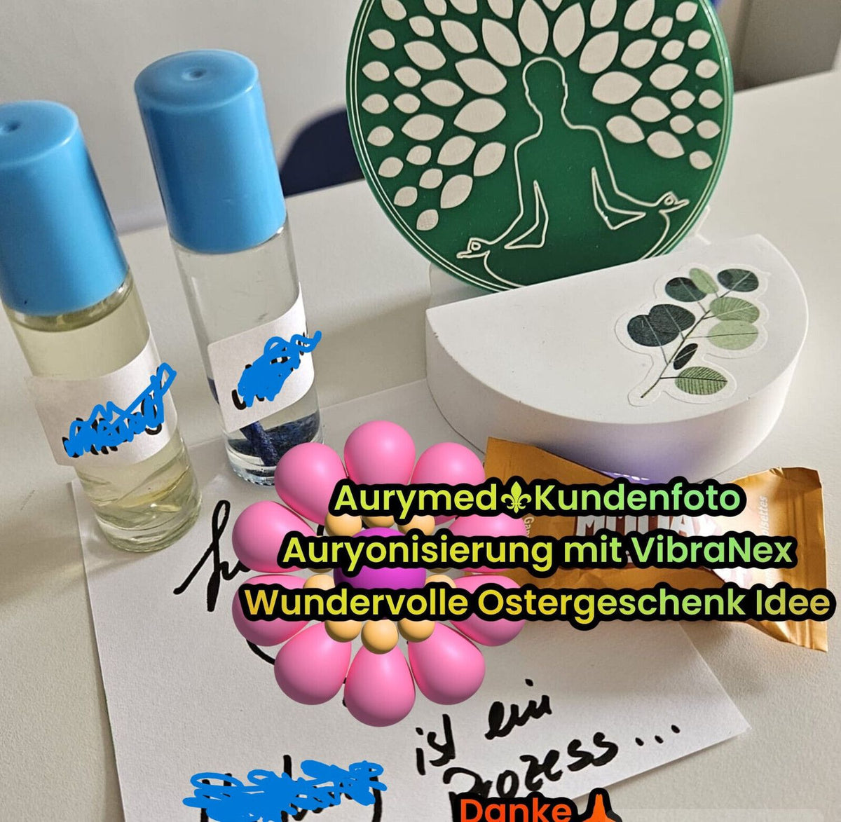 69 mm VibraNex Brunnen – cremeweiß, Oberflächenplatte Zinnlegiert – Produktansicht 1