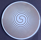 69 mm Disc 2er-Set – Bifilar Fermat – goldlegiert – Bild 4