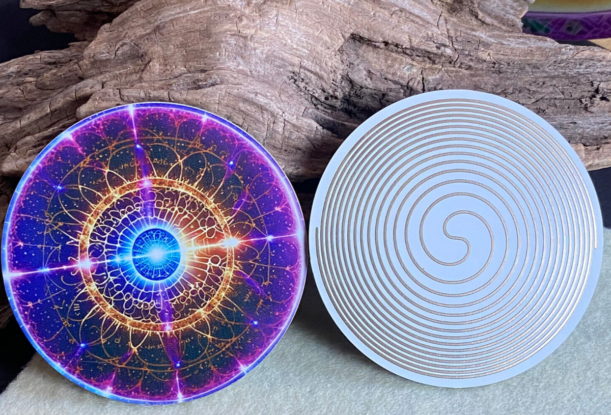 69 mm Disc 2er-Set – Bifilar Fermat – goldlegiert – Bild 2