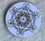37 mm Discs – Metatron, Sri Yantra & Lotus – Sparset