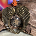Amulett – Sri Yantra – 25 mm / goldlegiert / schwarz – Produktansicht 1