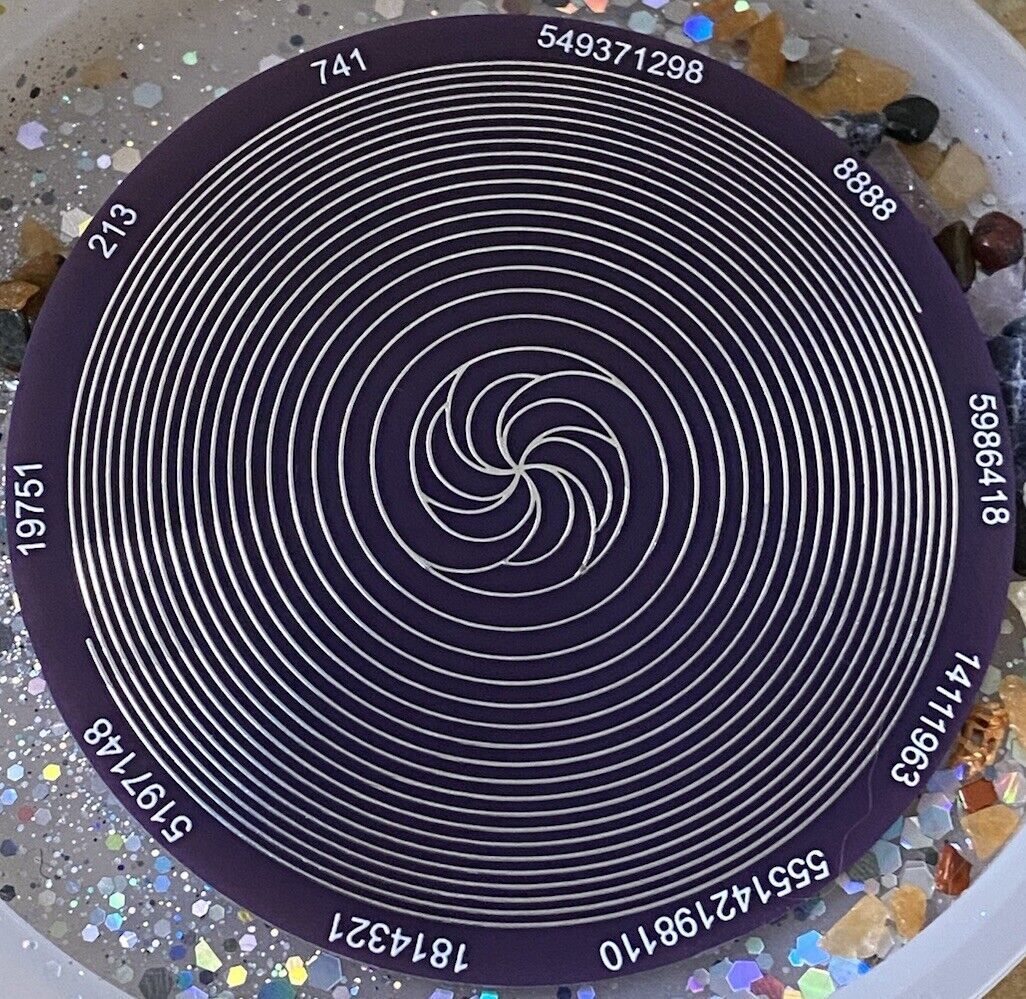 70 mm Discs – Metatron & Bifilar-Fermat – Farbe, Legierung und Stückzahl wählbar – Bild 14
