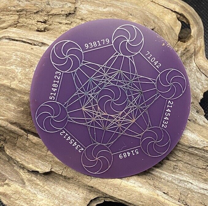 70 mm Discs – Metatron & Bifilar-Fermat – Farbe, Legierung und Stückzahl wählbar – Bild 8