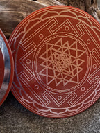 94 mm Discs – Lakhovsky MWO & Sri Yantra – Farbe, Legierung und Stückzahl wählbar – Galerie