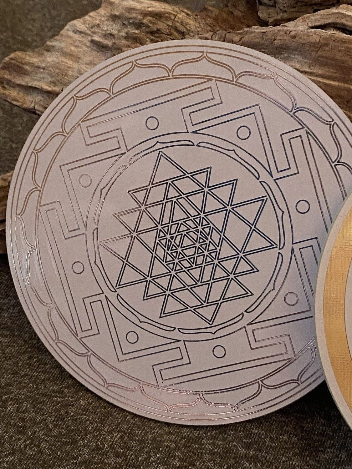 94 mm Discs – Lakhovsky MWO & Sri Yantra – Farbe, Legierung und Stückzahl wählbar – Galerie