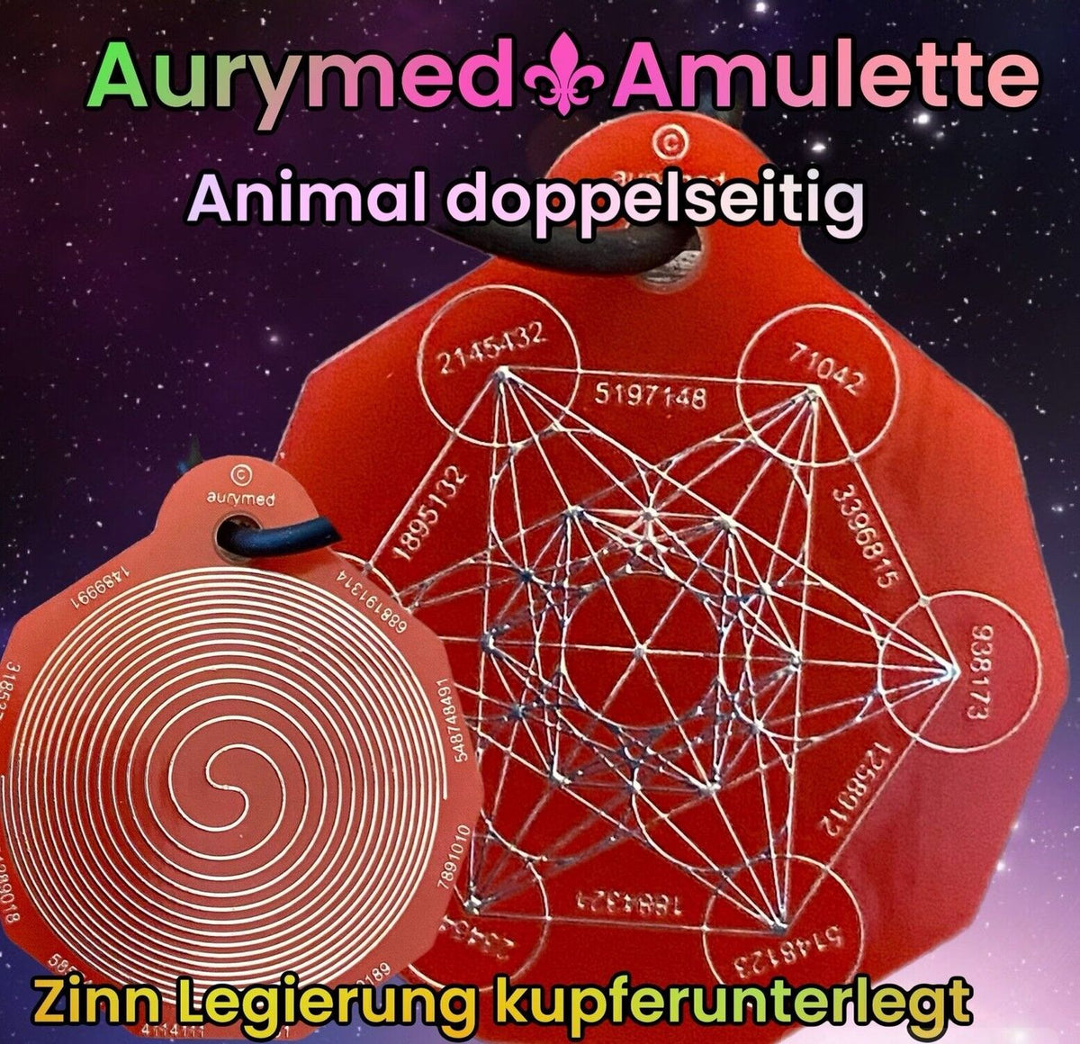 AURYMED Animal Tier Coin Rot – Beispiel 1