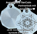 AURYMED Animal Tier Coin Weiß – Beispiel 1