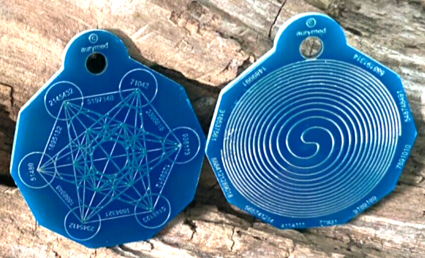 AURYMED Animal Tier Coin Blau – Beispiel 11