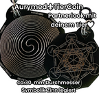 AURYMED Animal Tier Coin Schwarz – Beispiel 24