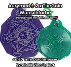 AURYMED Animal Tier Coin Wunschfarben – Beispiel 22