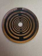 90 mm Disc – Lakhovsky MWO – 12-mm-Loch / zinnlegiert / schwarz – Produktansicht 1