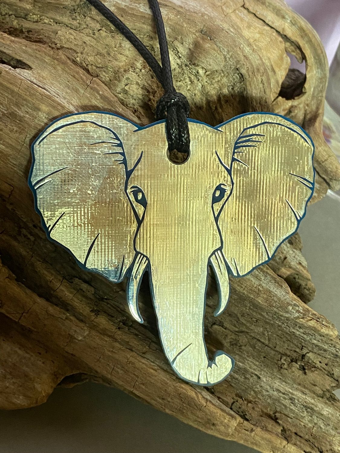 70 mm Anhänger Elefant – Produktansicht 1