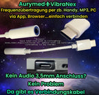 69 mm VibraNex UFO – Einhorn glänzend, Oberflächenplatte zinnlegiert – EINZELSTÜCK – Produktansicht 1