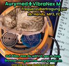 69 mm VibraNex UFO – silk golden, Oberflächenplatte goldlegiert – Produktansicht 1