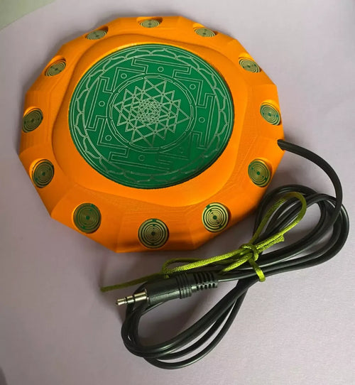 94 mm vibraNex flach – orange, Oberflächenplatte zinnlegiert – Produktansicht 1