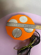94 mm vibraNex flach – orange, Oberflächenplatte zinnlegiert – Produktansicht 1