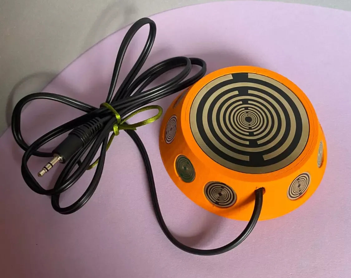 69 mm VibraNex UFO, 1-farbig, Oberflächenplatte goldlegiert – Produktansicht 1