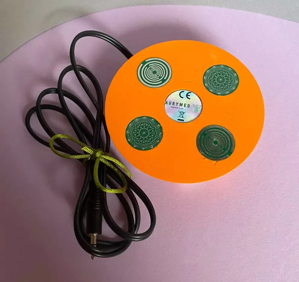 69 mm VibraNex UFO, 1-farbig, Oberflächenplatte goldlegiert – Produktansicht 1