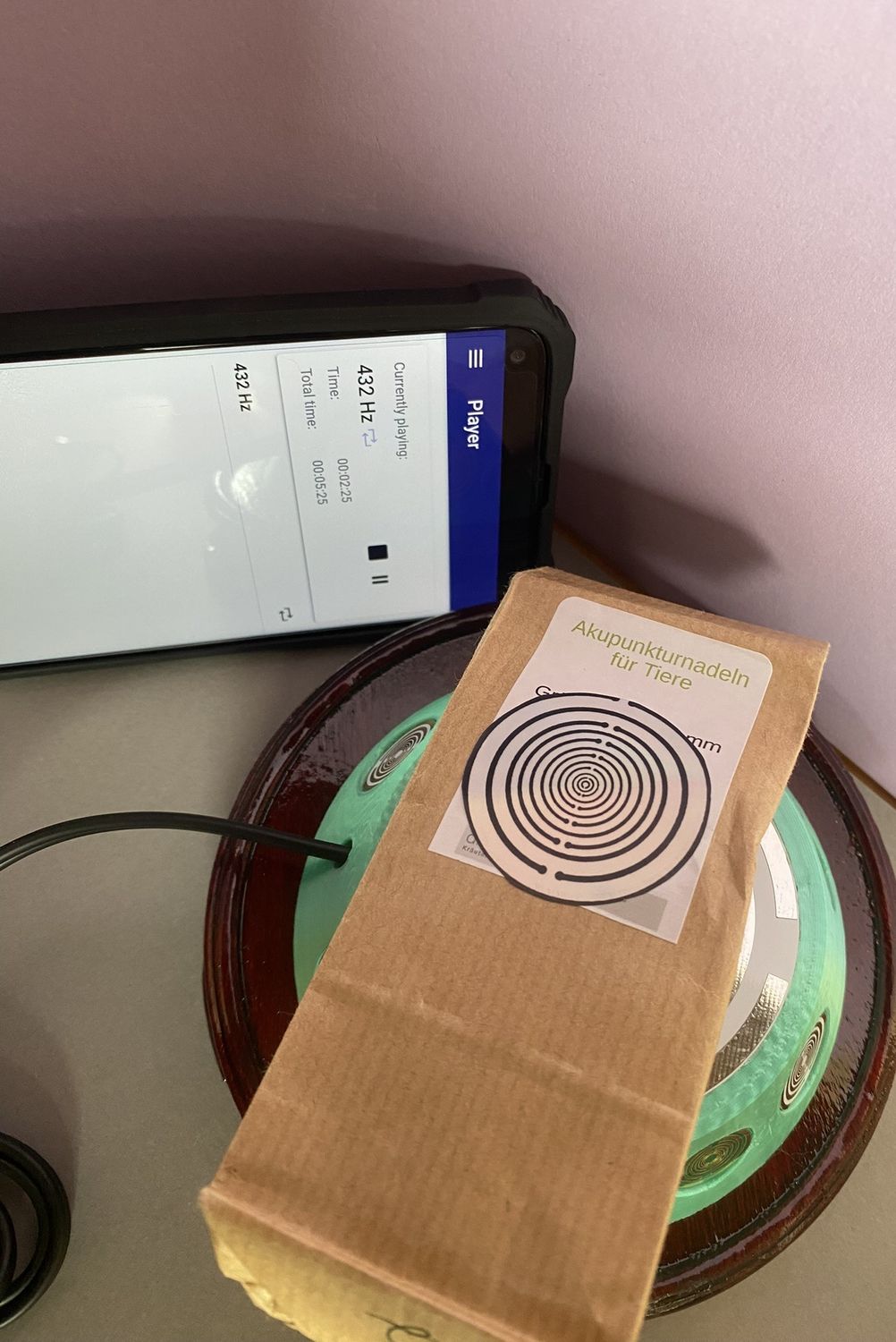 69 mm VibraNex UFO, 1-farbig, Oberflächenplatte zinnlegiert – Produktansicht 1