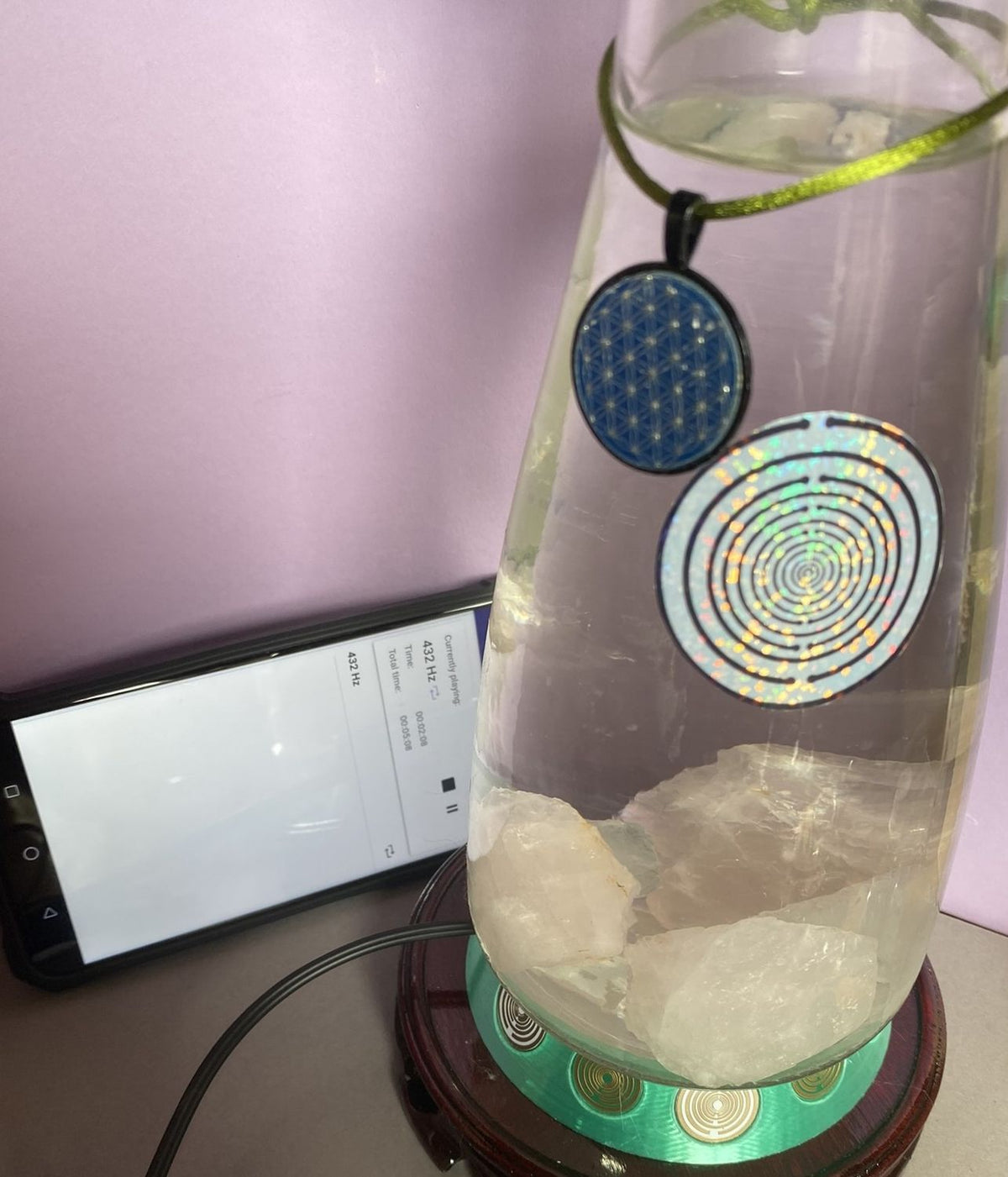 69 mm VibraNex UFO, 1-farbig, Oberflächenplatte zinnlegiert – Produktansicht 1