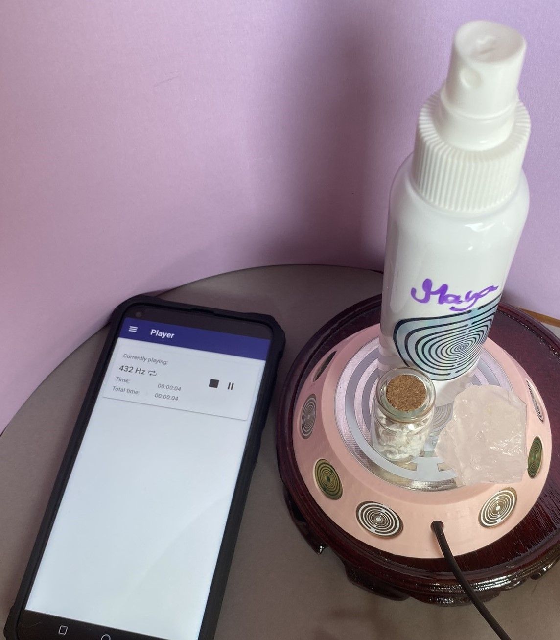 69 mm VibraNex UFO, 1-farbig, Oberflächenplatte zinnlegiert – Produktansicht 1