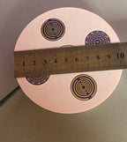 69 mm VibraNex UFO, 1-farbig, Oberflächenplatte zinnlegiert – Produktansicht 1