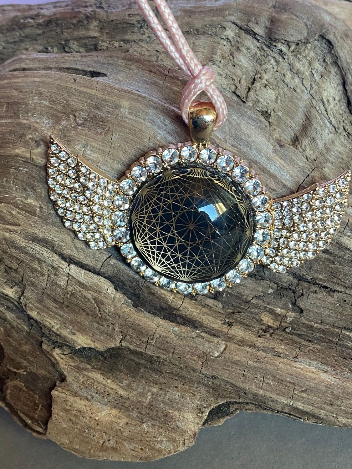 Amulett – glamour – Dodecagram – 25 mm / goldlegiert – Produktansicht 1