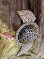Amulett – glamour – Dodecagram – 25 mm / goldlegiert – Produktansicht 1