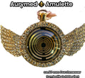 Amulett – glamour – Lakhovsky MWO – 25 mm / goldlegiert – Produktansicht 1