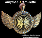 Amulett – glamour – Lakhovsky MWO – 25 mm / goldlegiert – Produktansicht 1