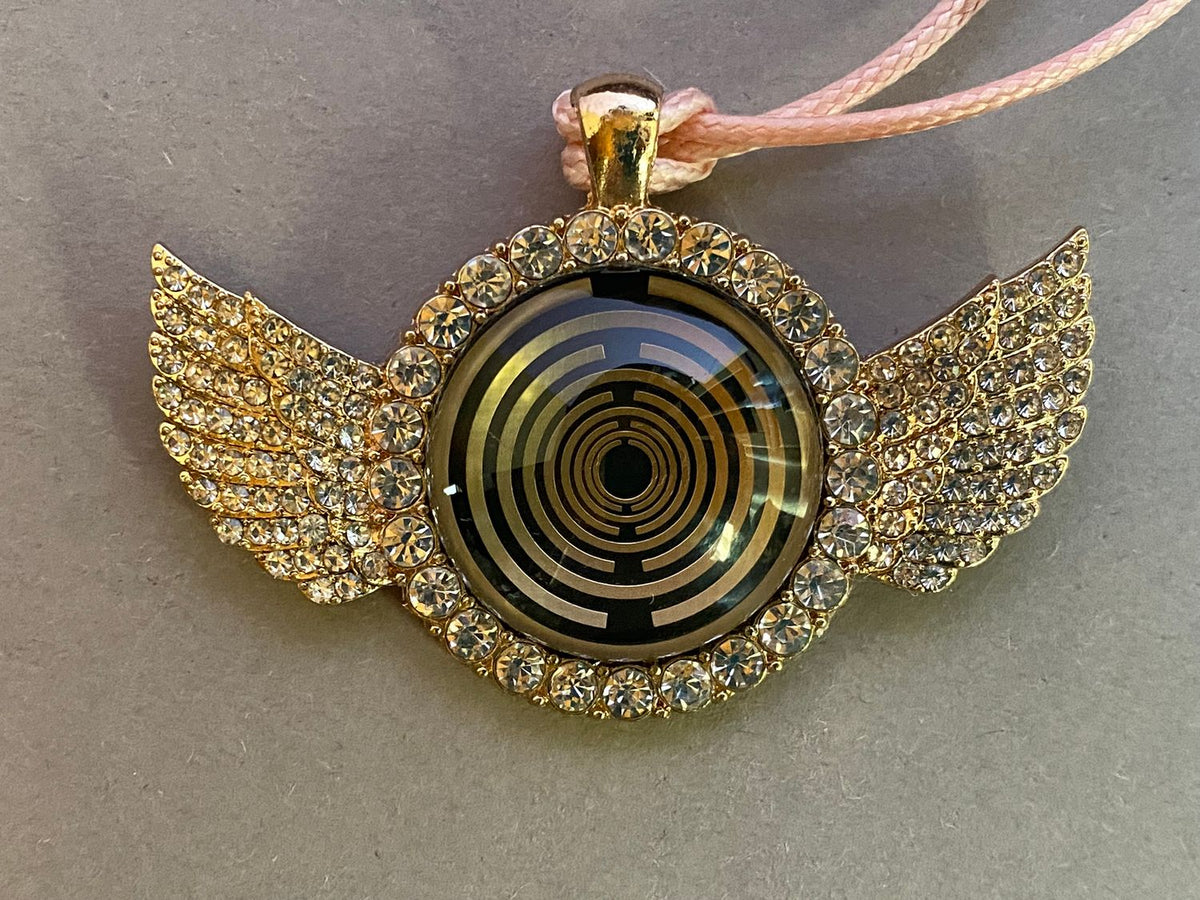 Amulett – glamour – Lakhovsky MWO – 25 mm / goldlegiert – Produktansicht 1