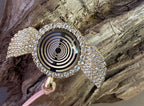 Amulett – glamour – Lakhovsky MWO – 25 mm / goldlegiert – Produktansicht 1