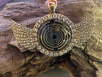 Amulett – glamour – Lakhovsky MWO – 25 mm / goldlegiert – Produktansicht 1