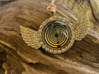 Amulett – glamour – Lakhovsky MWO – 25 mm / goldlegiert – Produktansicht 1